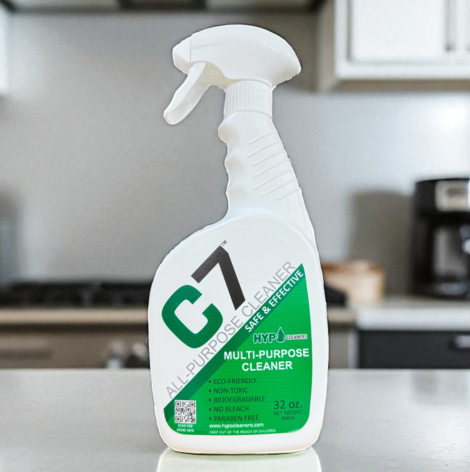 C7 All Purpose Cleaner Kitchen Background