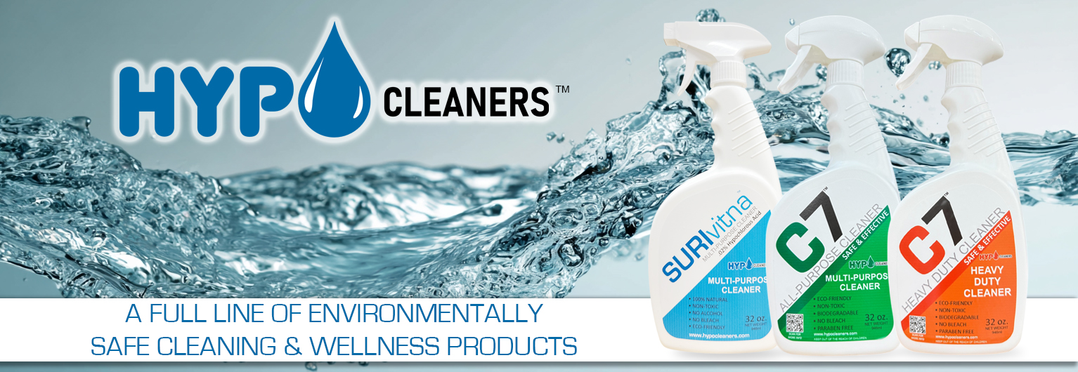 HypoCleaners Family of Products Web Banner