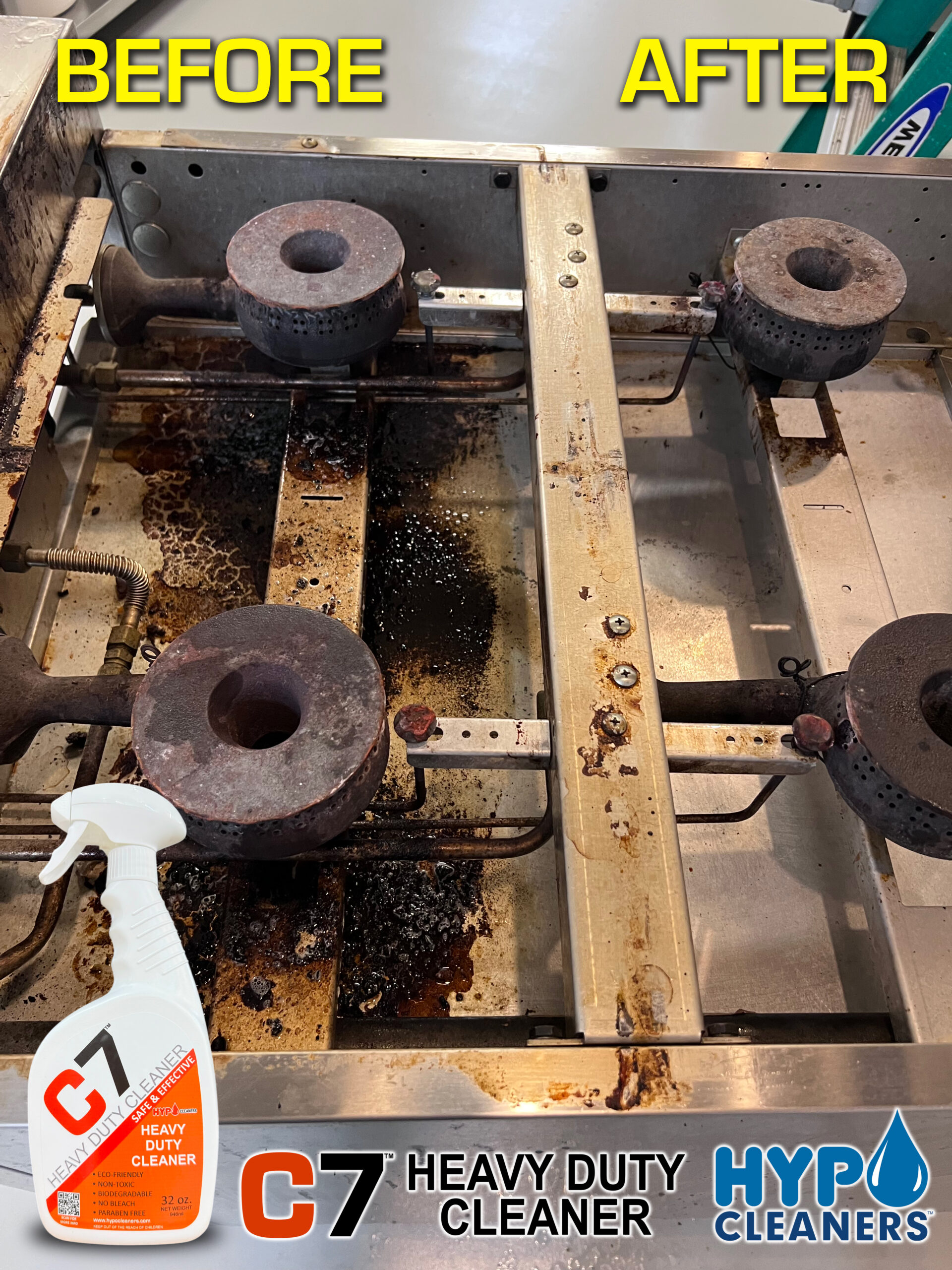 C7 Cleaner Testimonial for Stove Cleaning